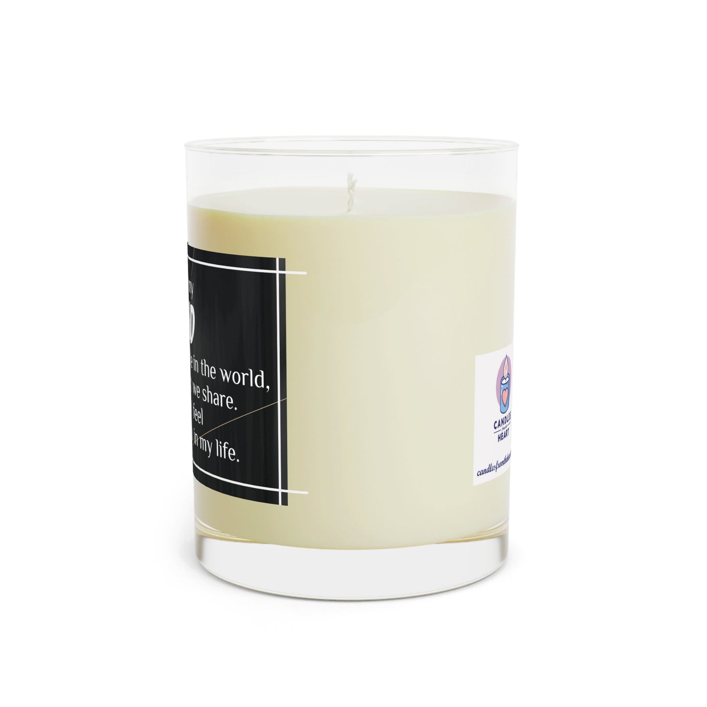 "Best Friend" Premium Candle - Full Glass, 11oz