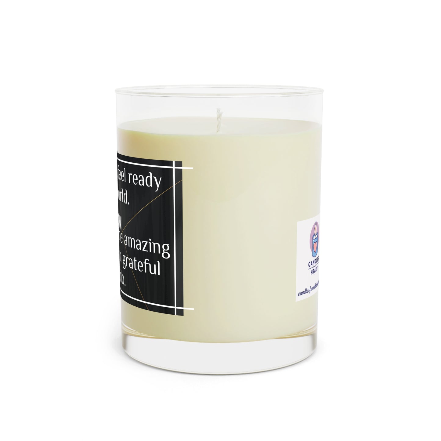 "Thank You" Premium Candle - Full Glass, 11oz