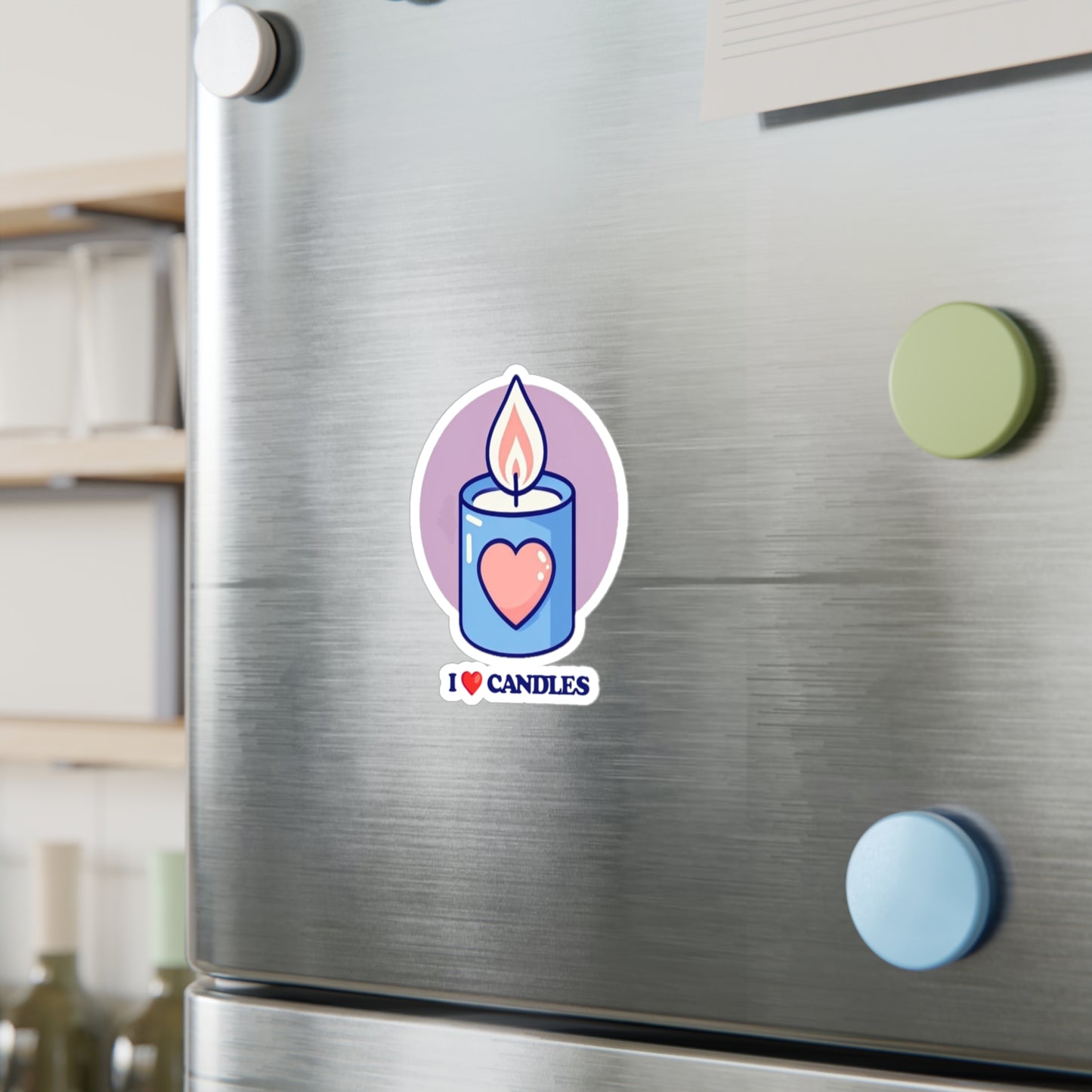 "I ❤️Candles" Vinyl Decals