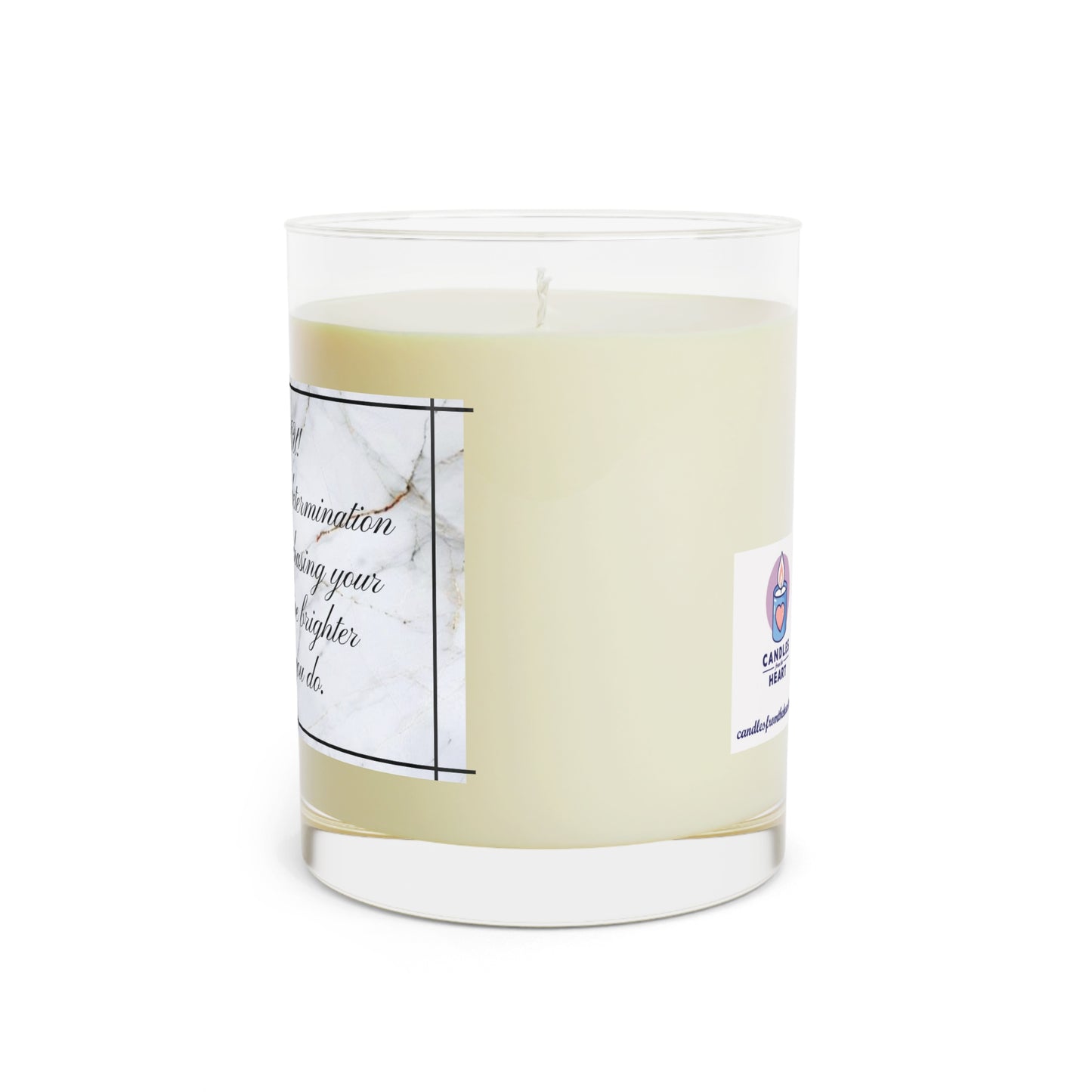 "Proud of You" Premium Candle - Full Glass, 11oz