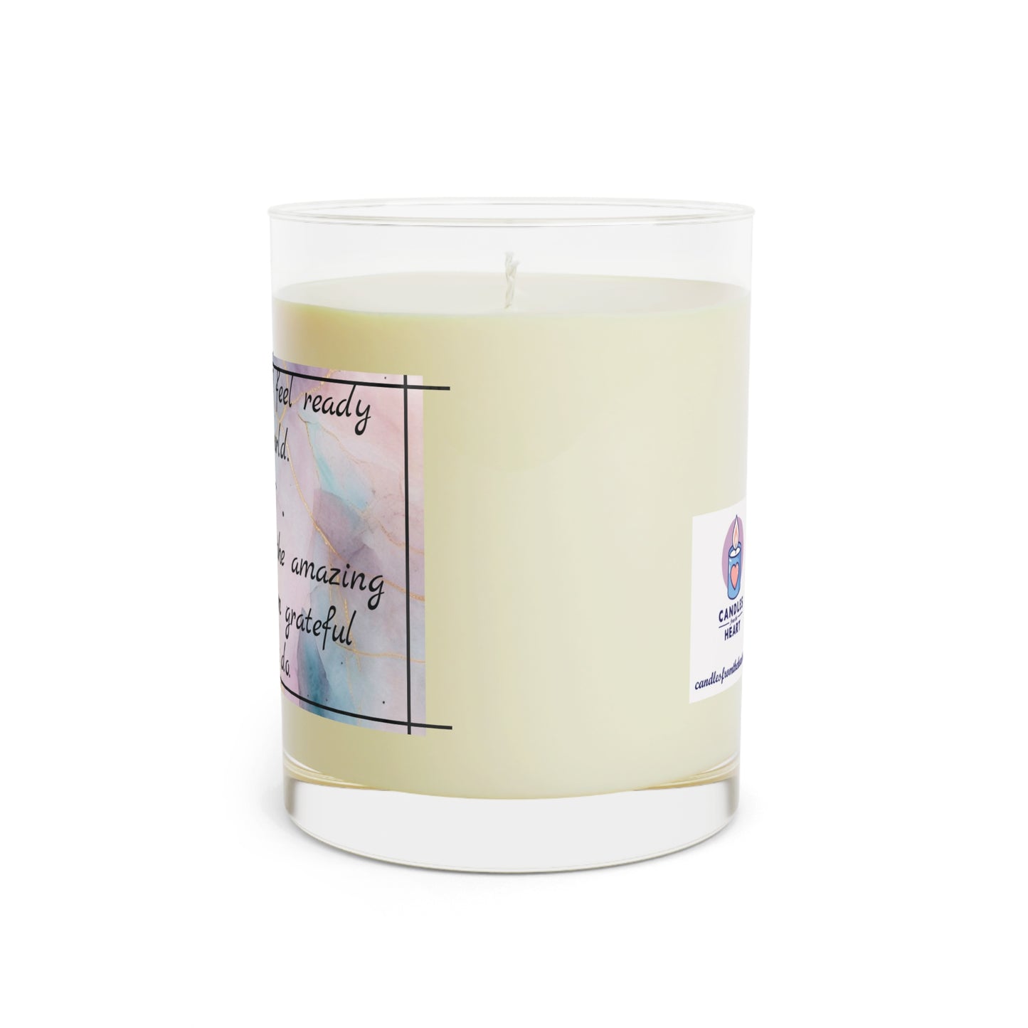 "Thank You" Premium Candle - Full Glass, 11oz