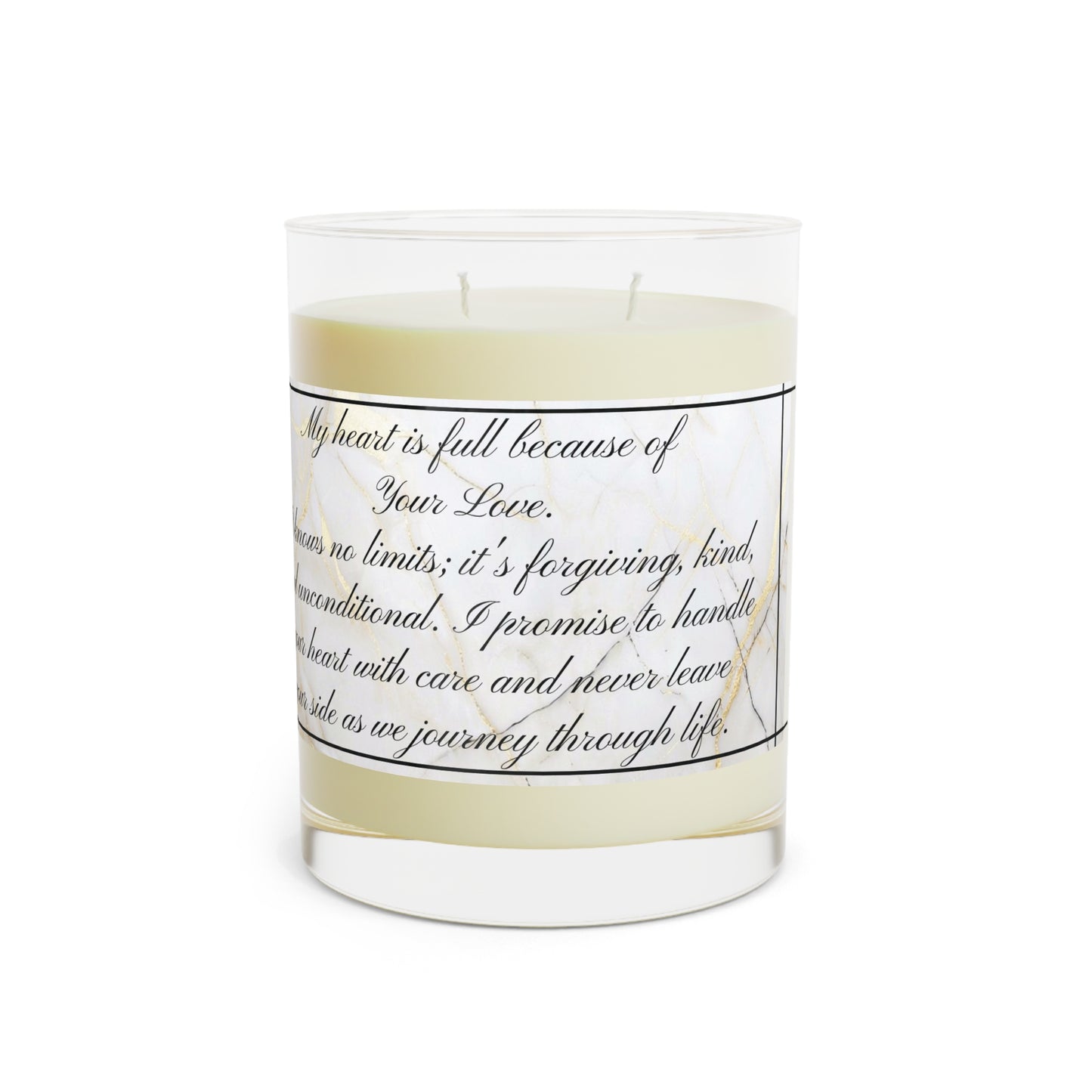 "Your Love" Premium Candle - Full Glass, 11oz