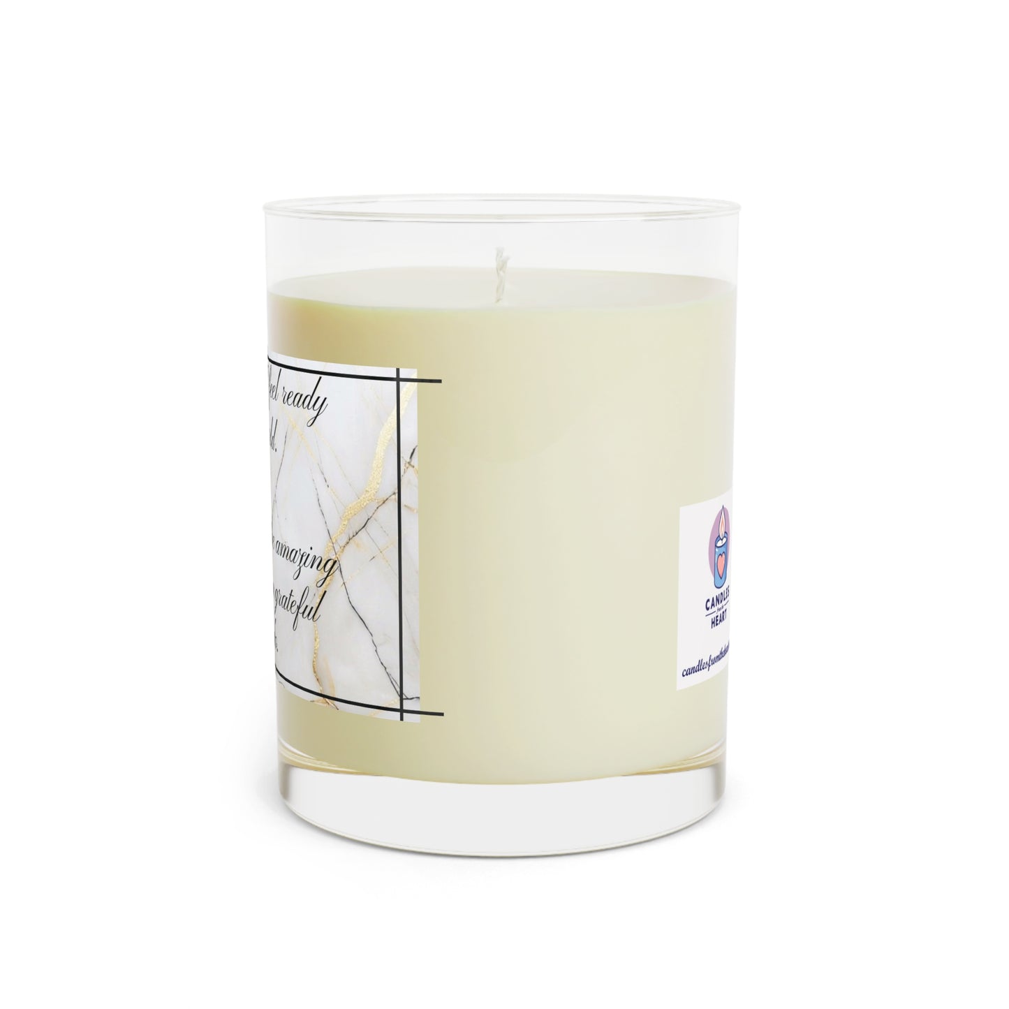 "Thank You" Premium Candle - Full Glass, 11oz