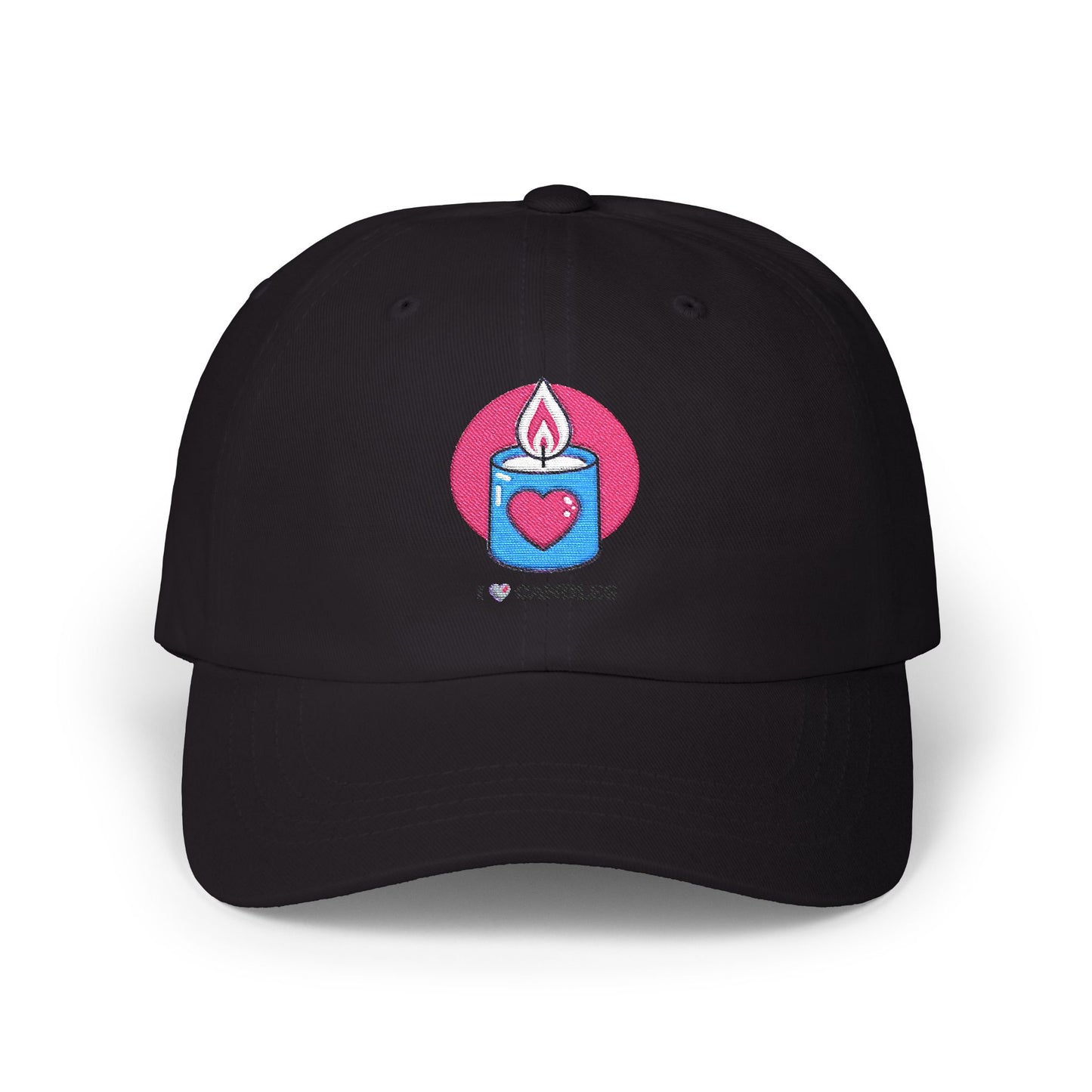 "I ❤️Candles" Embroidered Classic Dad Cap