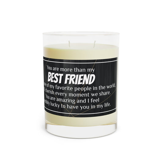 "Best Friend" Premium Candle - Full Glass, 11oz